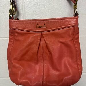 Coach Burnt Orange Leather Women's Bag
